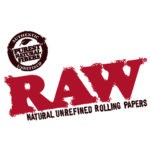 RAW - Natural Unrefined Rolling papers Logo | West Coast Cannabis Canada