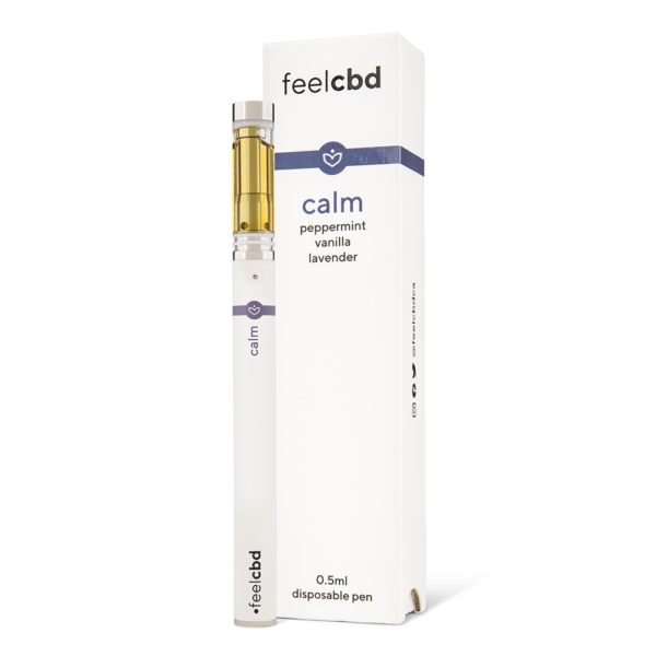 FeelCBD – Calm – Disposable CBD Vape Pen 0.5ml | West Coast Cannabis Canada