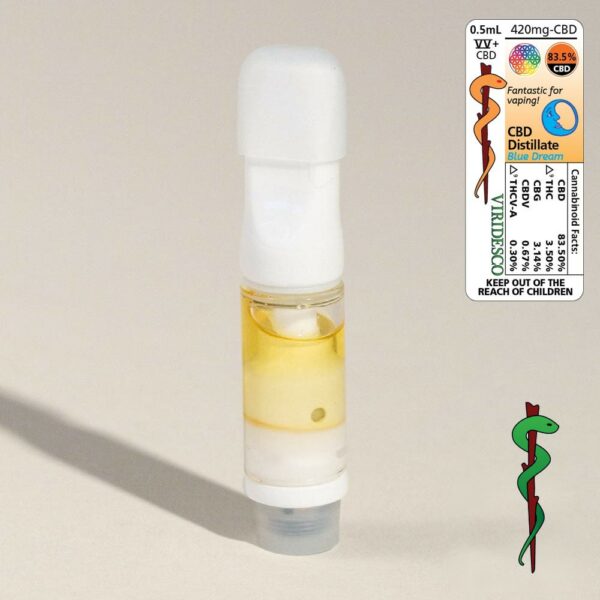Viridesco – CBD Vape Cart – Blue Dream 0.5ml | West Coast Cannabis Canada