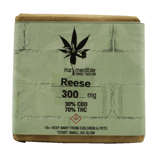 Mz Medibles – Reese Bar – 300mg | West Coast Cannabis Canada