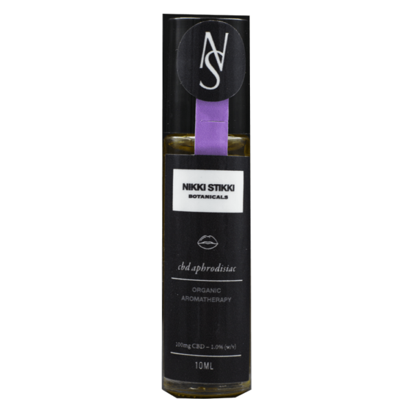 Nikki Stikki Botanicals – Organic Aromatherapy – CBD Aphrodisiac Roller 100mg CBD | West Coast Cannabis Canada