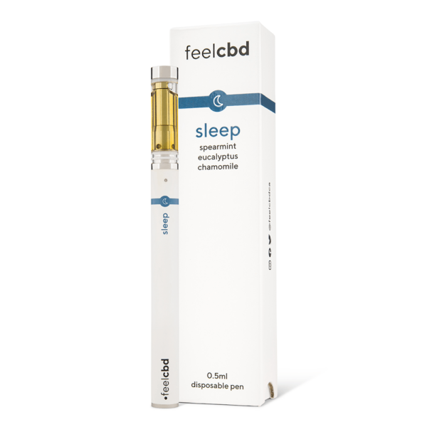 FeelCBD – Sleep – Disposable CBD Vape Pen 0.5ml | West Coast Cannabis Canada