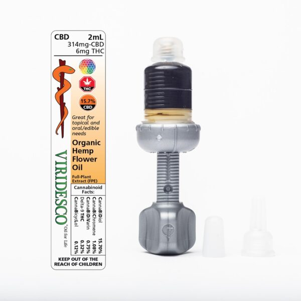 Viridesco – Organic Hemp Flower Oil – 2ml CBD | West Coast Cannabis Canada