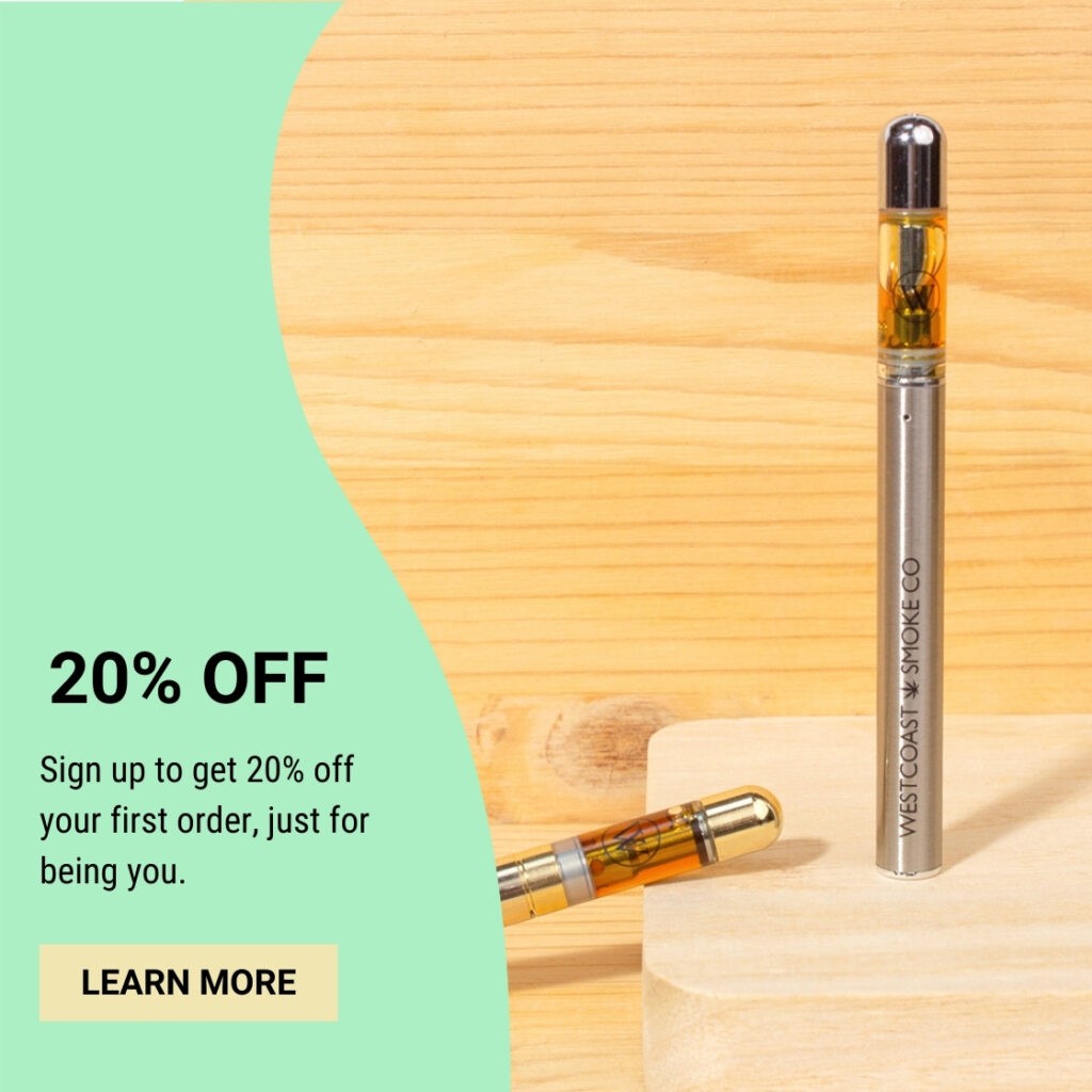 20% Off First Order - Buy cannabis Online | West Coast Cannabis Canada