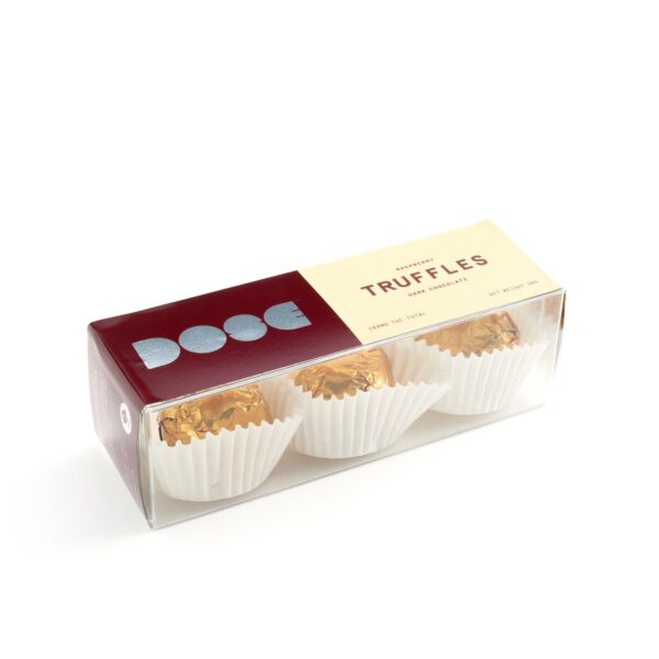 Dose Edibles – Truffles – Dark Chocolate Raspberry – 180mg THC | West Coast Cannabis Canada