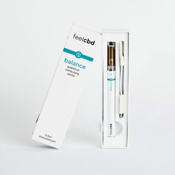 FeelCBD – Balance – Dispsable CBD Vape Pen 0.5ml | West Coast Cannabis Canada