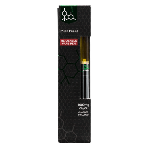 Pure Pulls – CO2 Oil Reusable Vape Pen – Sativa 1ml | West Coast Cannabis Canada