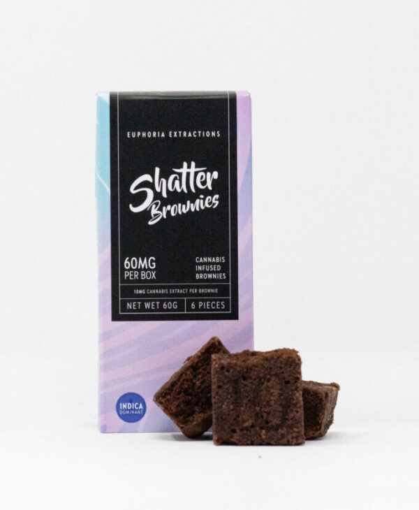 Euphoria Extractions – Shatter Brownies (Indica) | West Coast Cannabis Canada