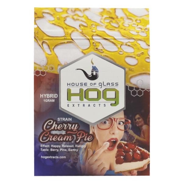 House Of Glass – Shatter – Cherry Cream Pie 1g | West Coast Cannabis Canada
