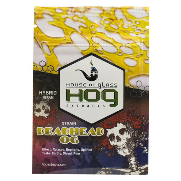 House Of Glass – Shatter – Deadhead OG 1g | West Coast Cannabis Canada