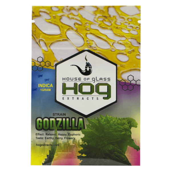 House Of Glass – Shatter – Godzilla 1g | West Coast Cannabis Canada