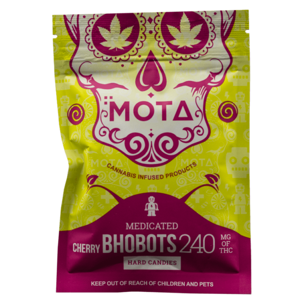 MOTA Edibles – BHO Bots – Cherry – 240mg THC | West Coast Cannabis Canada