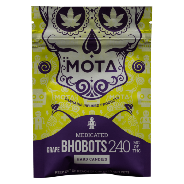 MOTA Edibles – BHO Bots – Grape – 240mg THC | West Coast Cannabis Canada