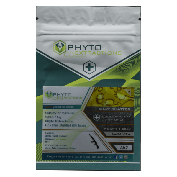 Phyto – AK47 Shatter | West Coast Cannabis Canada