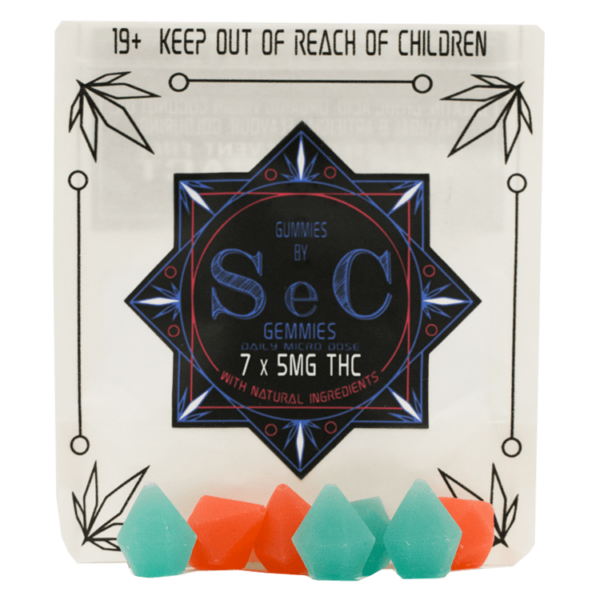 SEC – Gemmies – 35mg THC | West Coast Cannabis Canada