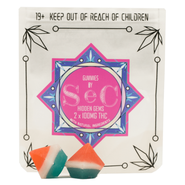 SEC – Hidden Gems – 200mg THC | West Coast Cannabis Canada