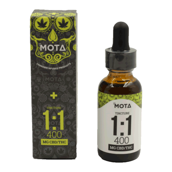 MOTA – 1:1 Tincture – 400mg | West Coast Cannabis Canada