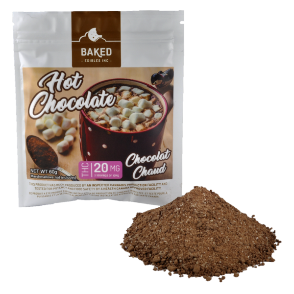 Baked Edibles – Hot Chocolate 20mg THC | West Coast Cannabis Canada