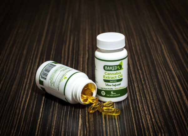 Baked Edibles – Sativa Cannoil Capsules 5mg | West Coast Cannabis Canada