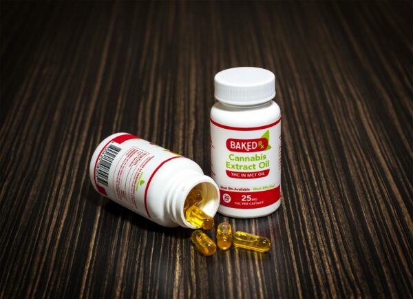 Baked Edibles – THC Extract Capsules 25mg | West Coast Cannabis Canada