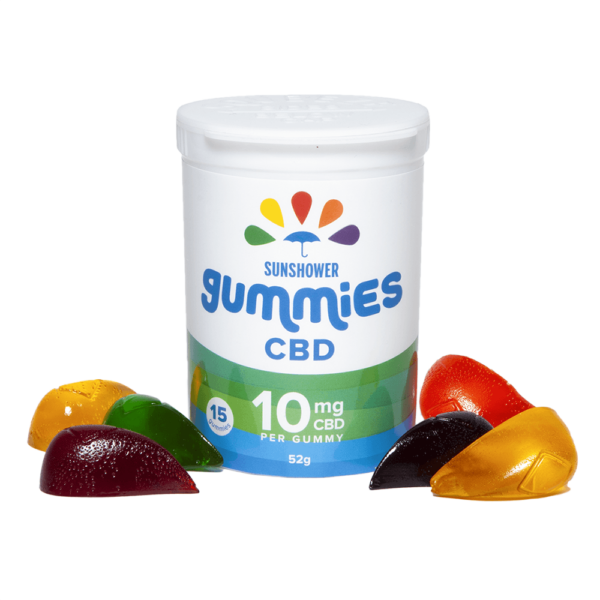 Baked Edibles – Sunshower Gummies CBD – 10mg | West Coast Cannabis Canada