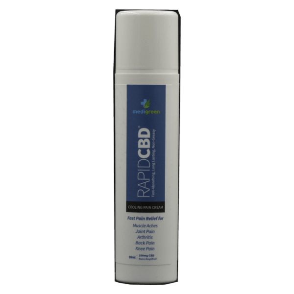 Medigreen Rapid CBD – Cooling Pain Cream | West Coast Cannabis Canada