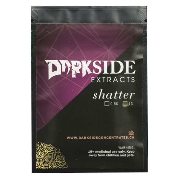 Darkside Shatter – Gorilla Glue | West Coast Cannabis Canada