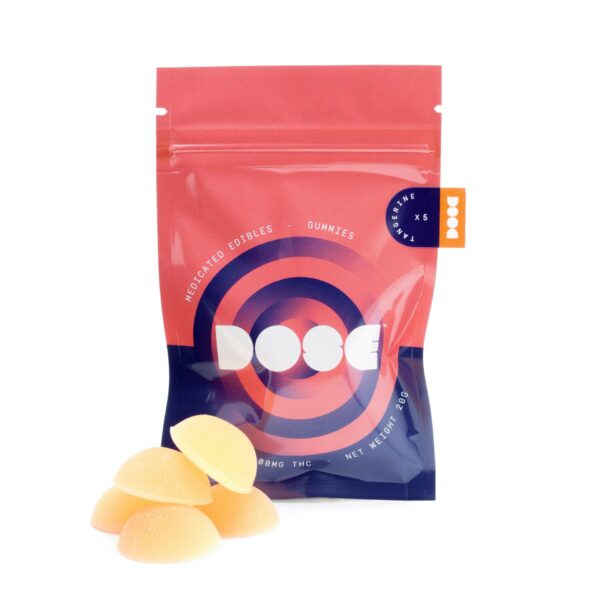 Dose Edibles Gummies – Tangerine | West Coast Cannabis Canada