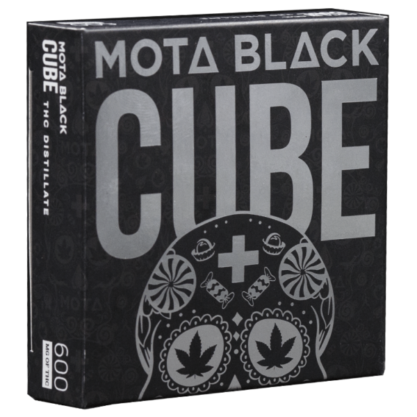 MOTA Black Cube – 600mg THC Milk Chocolate Cube | West Coast Cannabis Canada