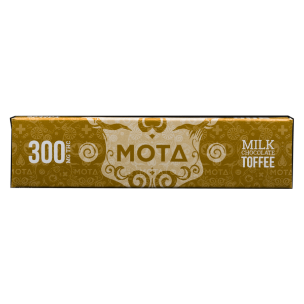 MOTA Edibles – Milk Chocolate Toffee Bar – 300mg THC | West Coast Cannabis Canada