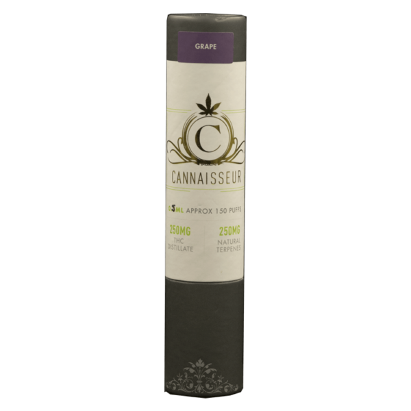 Cannaisseur – Disposable THC Distillate Pen – Grape 0.3ml | West Coast Cannabis Canada