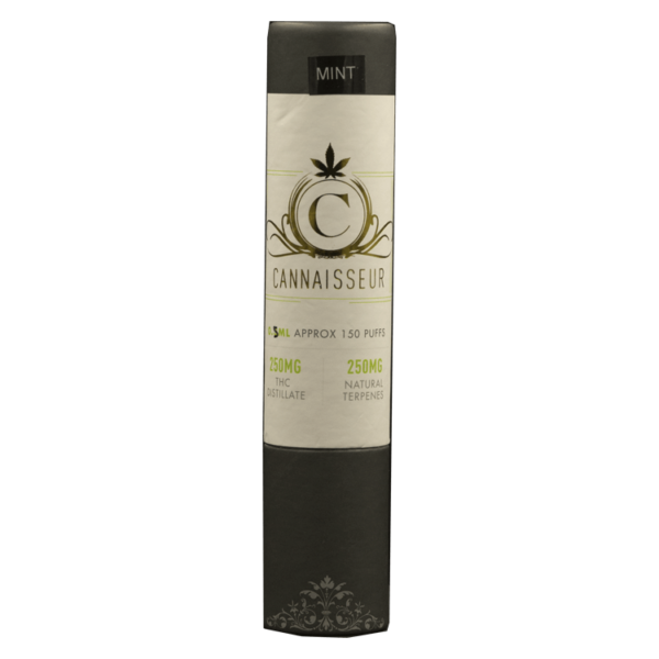 Cannaisseur – Disposable THC Distillate Pen – Mint 0.3ml | West Coast Cannabis Canada