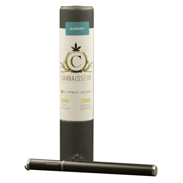 Cannaisseur – Disposable THC Distillate Pen – Blueberry 0.5ml | West Coast Cannabis Canada