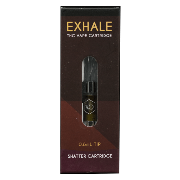 XO Exhale – Liquid Shatter Refill Cartridge – Durban Poison 0.6ml | West Coast Cannabis Canada