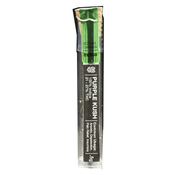 Flowerpwr – Pre-Roll – Purple Kush – 0.5g | West Coast Cannabis Canada
