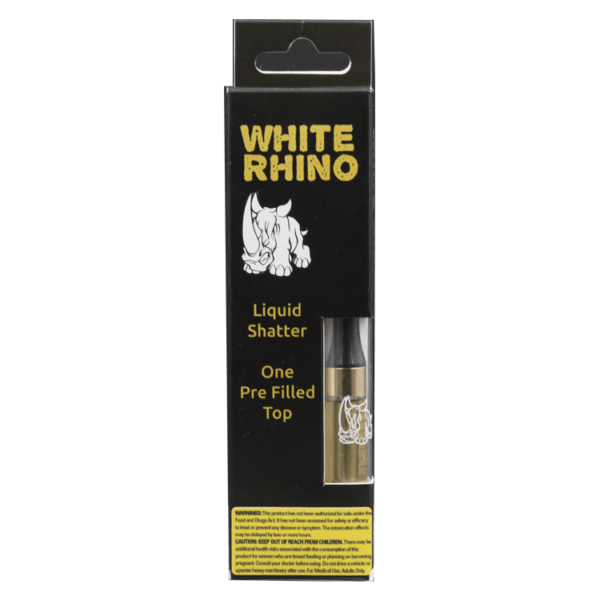 White Rhino – Liquid Shatter Refill Cartridge – Girl Scout Cookies 1g | West Coast Cannabis Canada