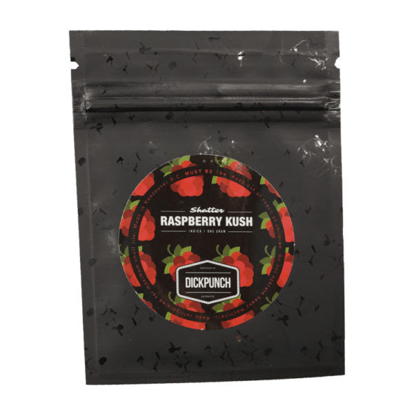 Dickpunch Extracts – Raspberry Kush (indica) – 1g | West Coast Cannabis Canada