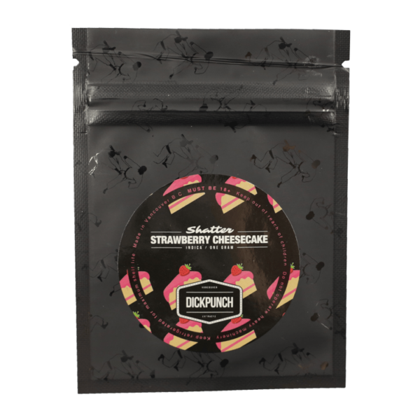 Dickpunch Extracts – Strawberry Cheesecake (indica) – 1g | West Coast Cannabis Canada