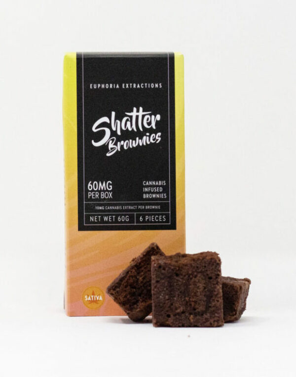 Euphoria Extractions – Shatter Brownies (Sativa) | West Coast Cannabis Canada