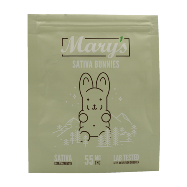 Mary’s Medibles – Sativa Bunnies – Extra Strength – 55mg | West Coast Cannabis Canada