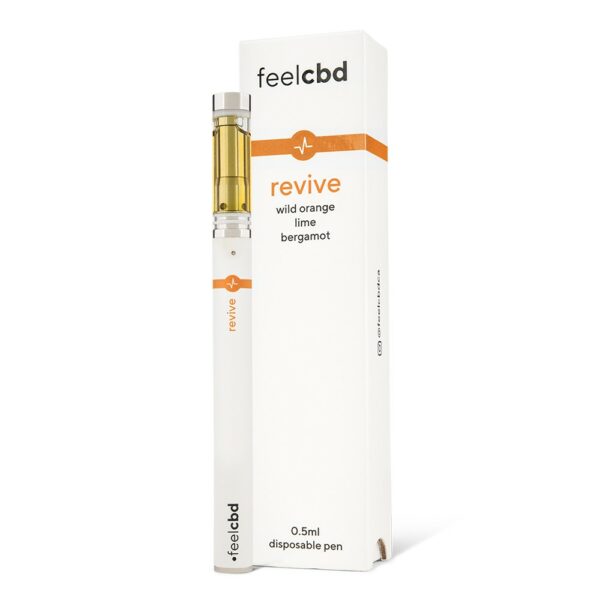 FeelCBD – Revive – Dispsable CBD Vape Pen 0.5ml | West Coast Cannabis Canada