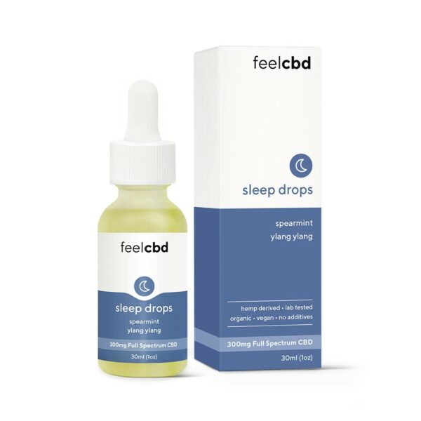FeelCBD – Sleep Drops – CBD Tincture 300mg | West Coast Cannabis Canada