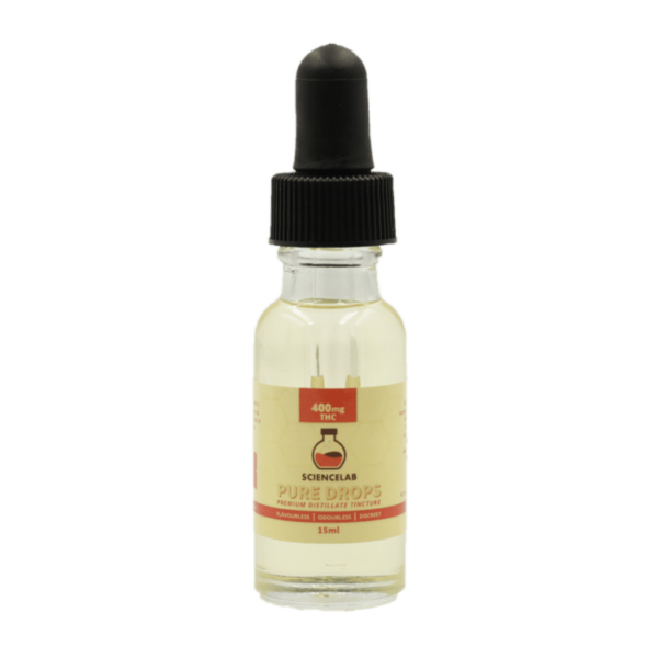 Sciencelab – Pure Drops – Premium Distillate Tincture – 400mg THC | West Coast Cannabis Canada