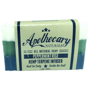 Apothecary Naturals – Body Soap – Peppermint Rise 100g | West Coast Cannabis Canada