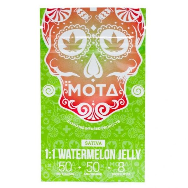 Mota – White Cube CBD – Strawberries & Cream – 180mg CBD | West Coast Cannabis Canada