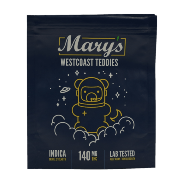 Mary’s Medibles – Westcoast Teddies – Triple Strength – 140mg | West Coast Cannabis Canada