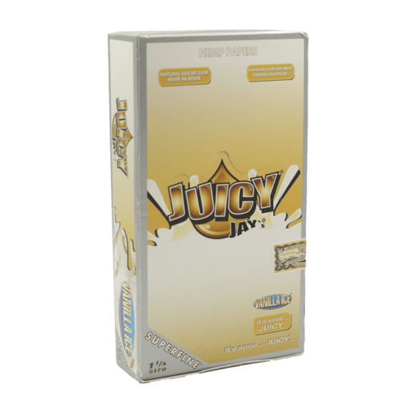 Juicy Jay’s – Hemp Papers (1.25 inch) – Vanilla Ice | West Coast Cannabis Canada