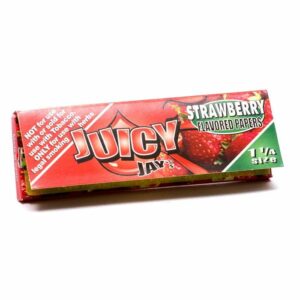 Juicy Jay’s – Hemp Papers (1.25 inch) – Strawberry | West Coast Cannabis Canada