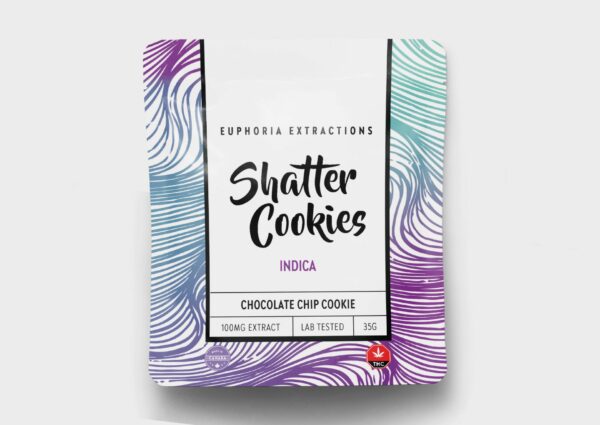 Euphoria Extractions – Chocolate Chip Cookie – Sativa – 100mg THC | West Coast Cannabis Canada