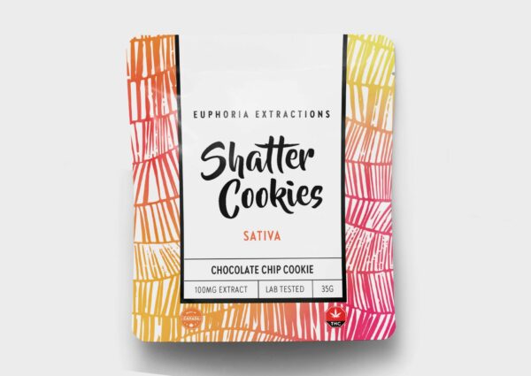 Euphoria Extractions – Chocolate Chip Cookie – Sativa – 100mg THC | West Coast Cannabis Canada